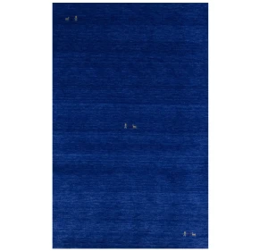 Royal Blue Tribal 5X8 Gabbeh Modern Rug