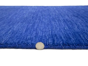 Royal Blue Tribal 3X8 Gabbeh Modern Runner Rug