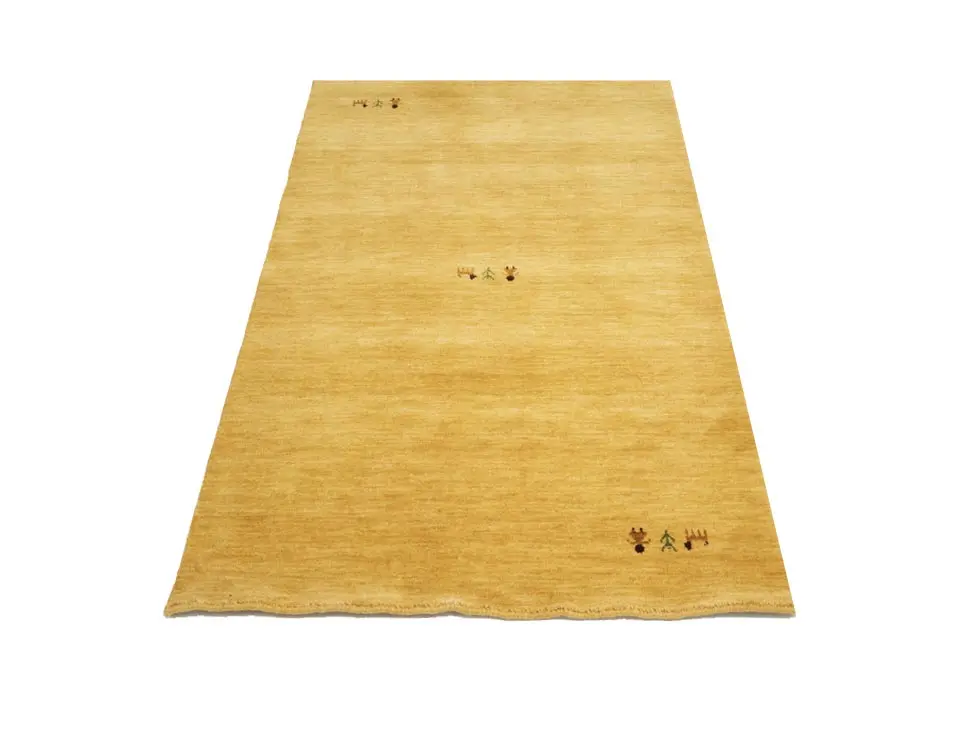 Golden Peach Tribal 3X5 Gabbeh Modern Rug