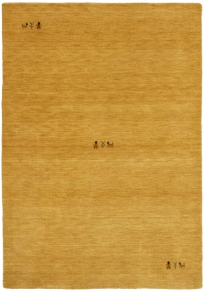 Golden Peach Tribal 4X6 Gabbeh Modern Rug