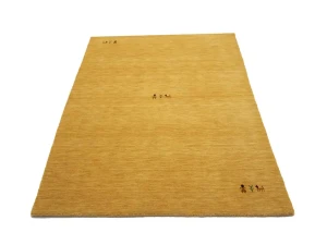 Golden Peach Tribal 4X6 Gabbeh Modern Rug