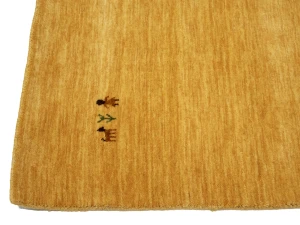 Golden Peach Tribal 8X10 Gabbeh Modern Rug