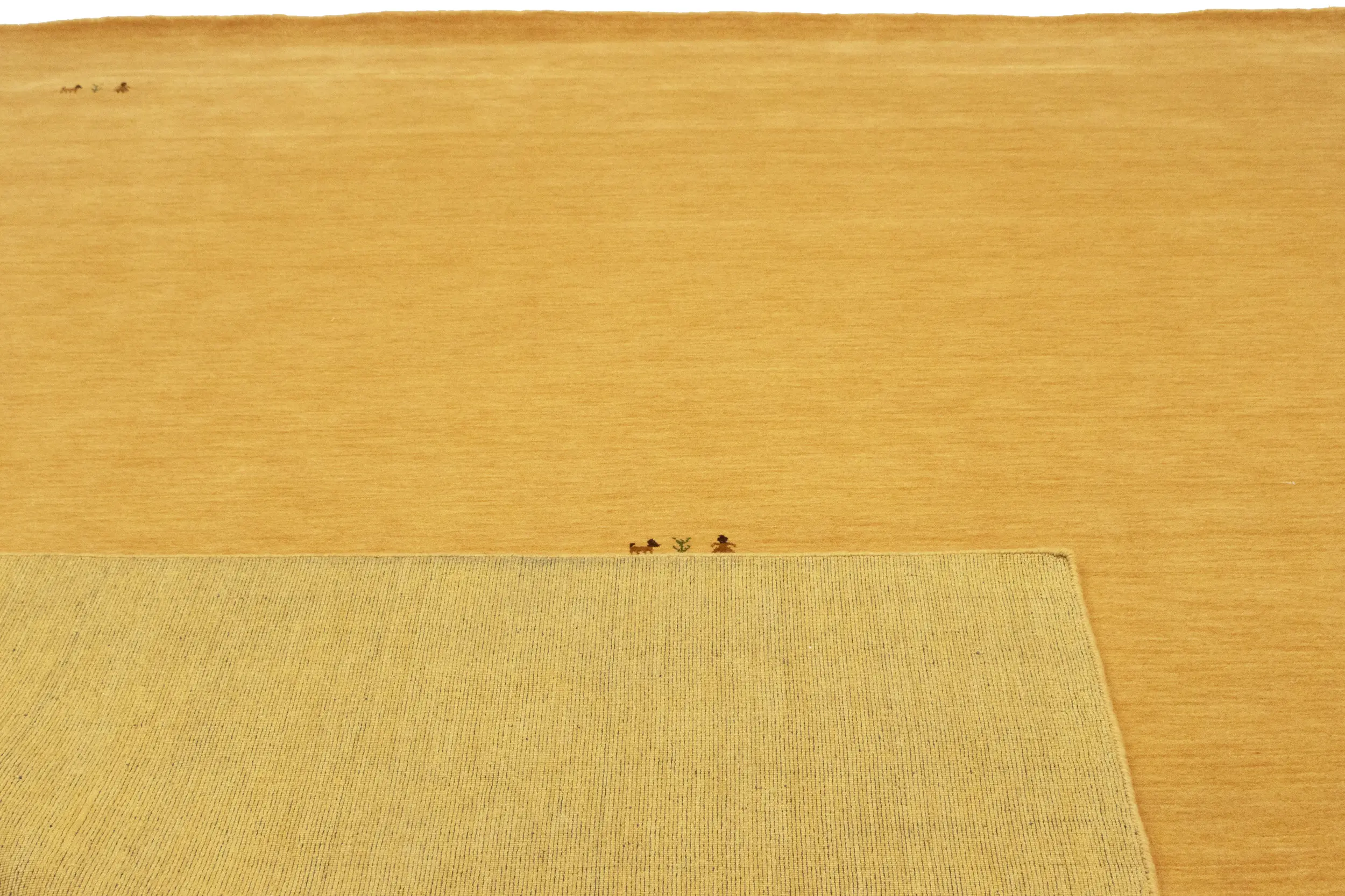 Golden Peach Tribal 9X12 Gabbeh Modern Rug
