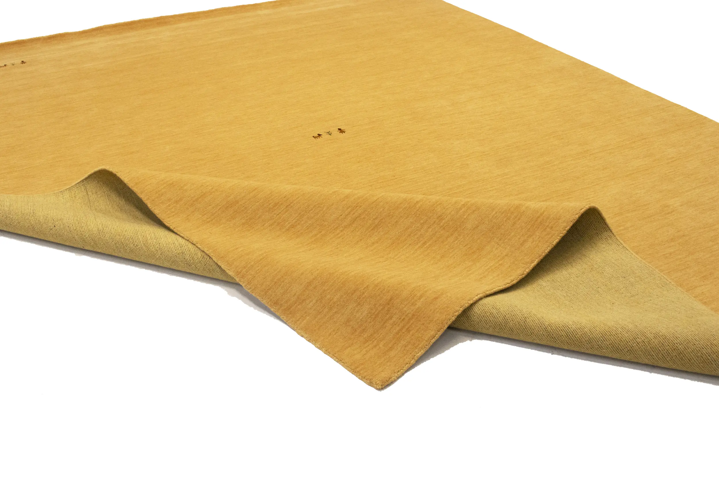 Golden Peach Tribal 9X12 Gabbeh Modern Rug