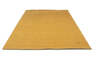 Golden Peach Tribal 9X12 Gabbeh Modern Rug