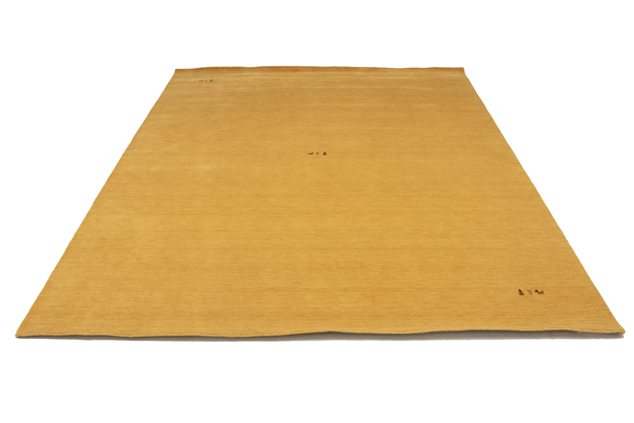 Golden Peach Tribal 9X12 Gabbeh Modern Rug
