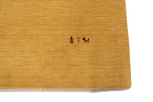 Golden Peach Tribal 9X12 Gabbeh Modern Rug