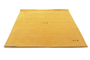 Golden Peach Tribal 6X6 Gabbeh Modern Square Rug