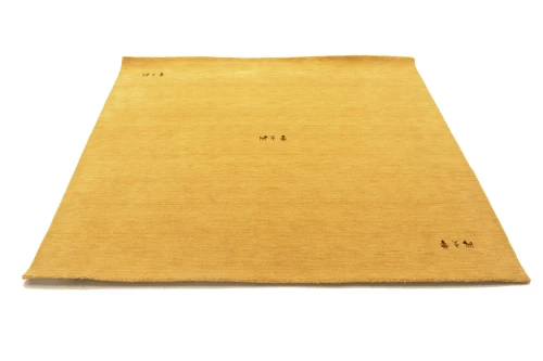 Golden Peach Tribal 6X6 Gabbeh Modern Square Rug