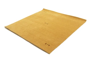 Golden Peach Tribal 6X6 Gabbeh Modern Square Rug