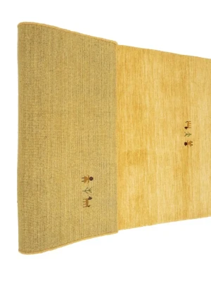 Golden Peach Tribal 3X8 Gabbeh Modern Runner Rug