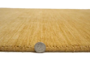 Golden Peach Tribal 3X8 Gabbeh Modern Runner Rug