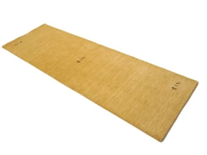 Golden Peach Tribal 3X8 Gabbeh Modern Runner Rug