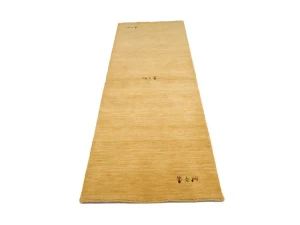 Golden Peach Tribal 3X8 Gabbeh Modern Runner Rug