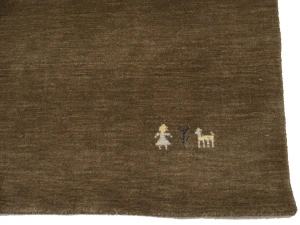 Brown Tribal 5X8 Gabbeh Modern Rug