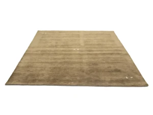 Brown Tribal 8X8 Gabbeh Modern Square Rug