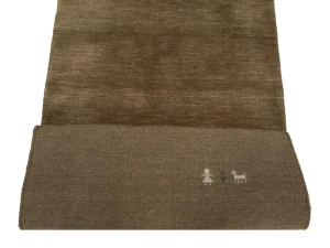 Brown Tribal 3X8 Gabbeh Modern Runner Rug