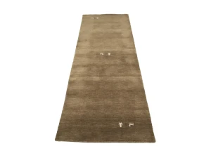 Brown Tribal 3X8 Gabbeh Modern Runner Rug