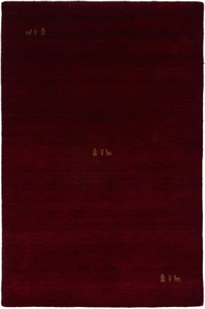 Maroon Red Tribal 4X6 Gabbeh Modern Rug
