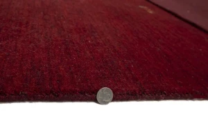 Maroon Red Tribal 4X6 Gabbeh Modern Rug