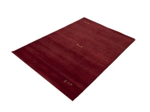 Maroon Red Tribal 4X6 Gabbeh Modern Rug