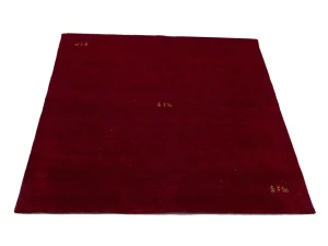 Maroon Red Tribal 6X6 Gabbeh Modern Square Rug