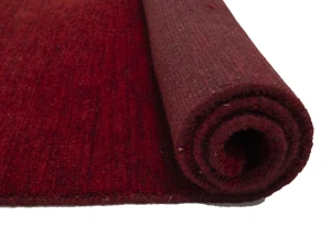 Maroon Red Tribal 3X10 Gabbeh Modern Runner Rug