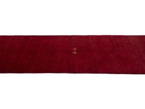 Maroon Red Tribal 3X10 Gabbeh Modern Runner Rug