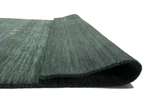 Dark Green Tribal 4X6 Gabbeh Modern Rug