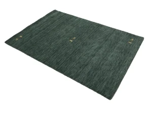 Dark Green Tribal 4X6 Gabbeh Modern Rug