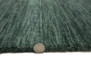 Dark Green Tribal 5X8 Gabbeh Modern Rug