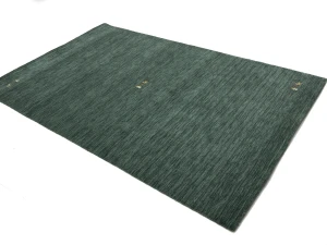 Dark Green Tribal 5X8 Gabbeh Modern Rug