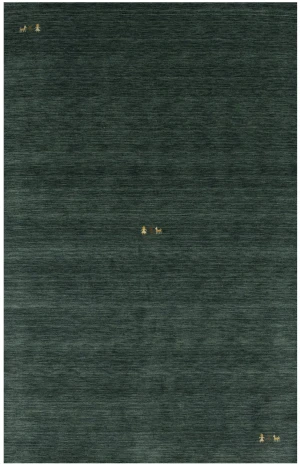 Dark Green Tribal 6X9 Gabbeh Modern Rug