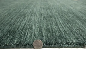 Dark Green Tribal 6X9 Gabbeh Modern Rug