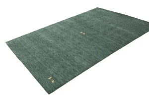 Dark Green Tribal 6X9 Gabbeh Modern Rug