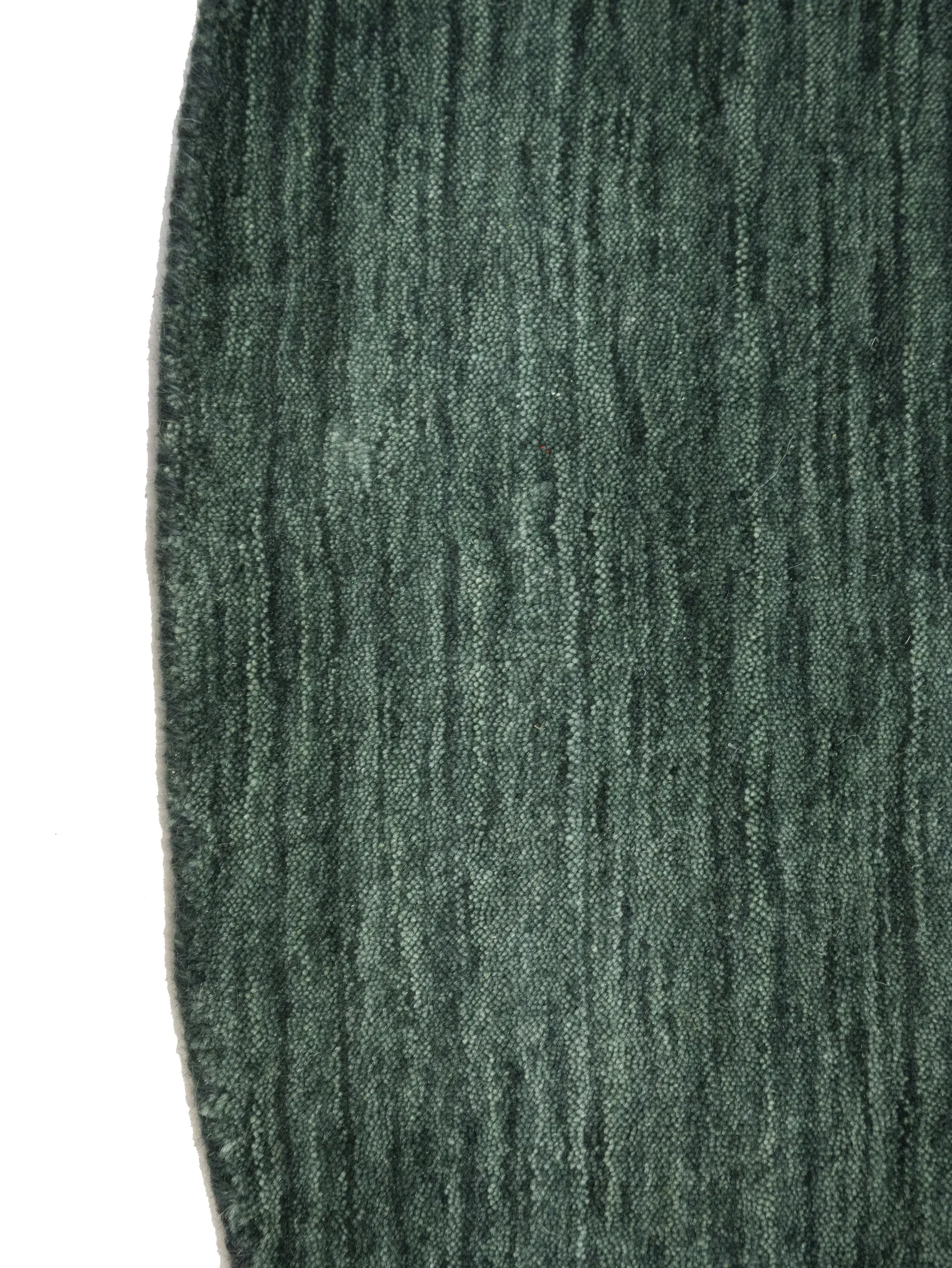 Dark Green Tribal 6X6 Gabbeh Modern Round Rug