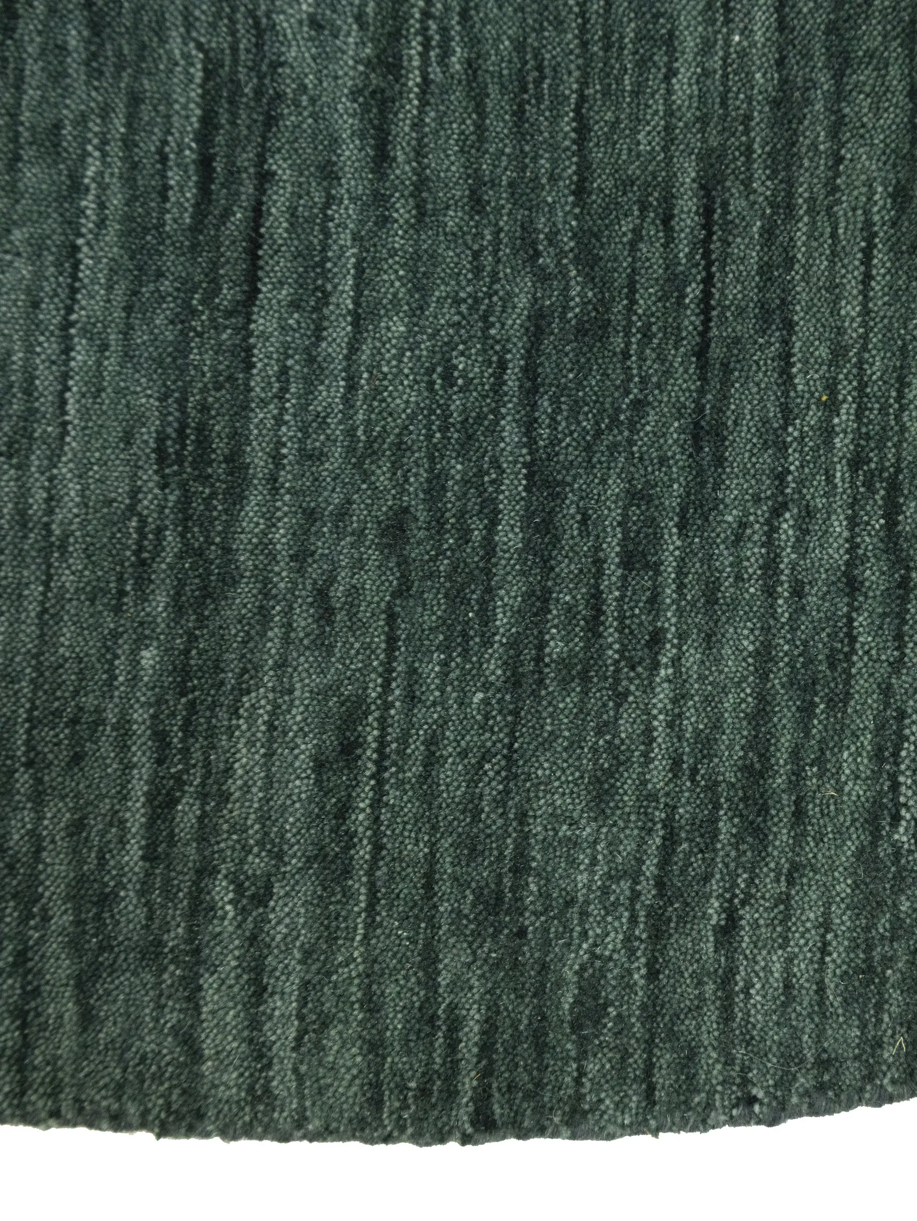 Dark Green Tribal 6X6 Gabbeh Modern Round Rug