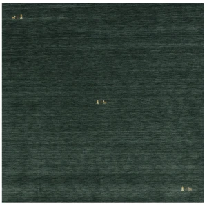 Dark Green Tribal 8X8 Gabbeh Modern Square Rug