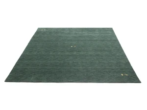 Dark Green Tribal 8X8 Gabbeh Modern Square Rug