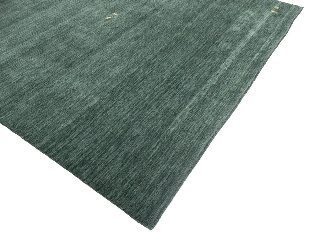 Dark Green Tribal 8X8 Gabbeh Modern Square Rug