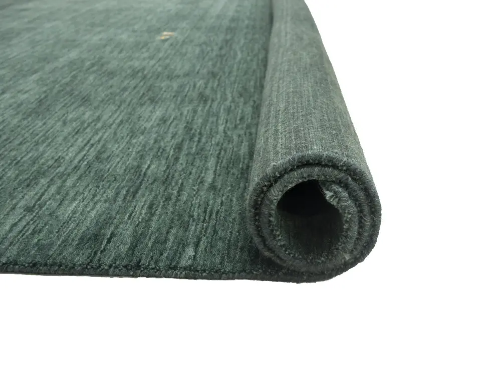 Dark Green Tribal 8X8 Gabbeh Modern Square Rug