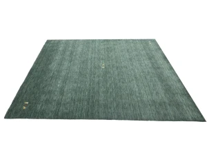 Dark Green Tribal 8X8 Gabbeh Modern Square Rug