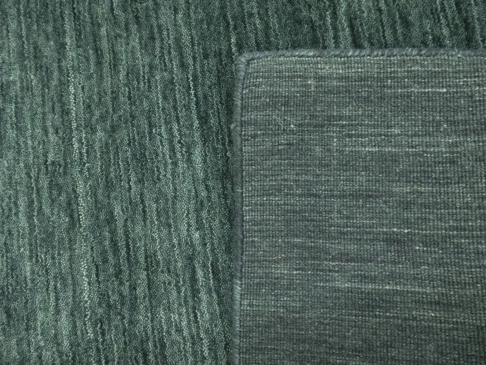 Dark Green Tribal 8X8 Gabbeh Modern Square Rug