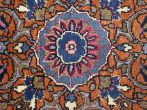 Vintage Maroon Red Floral Traditional 10X13 Mashad Persian Rug