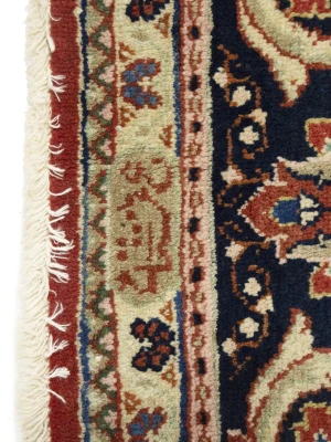 Semi Antique Rusty Red Floral 10X13 Mahal Persian Rug