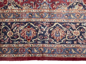 Vintage Red Traditional Classic 10X13 Kashmar Persian Rug