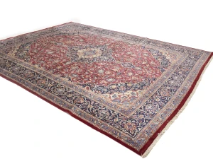Vintage Red Traditional Classic 10X13 Kashmar Persian Rug