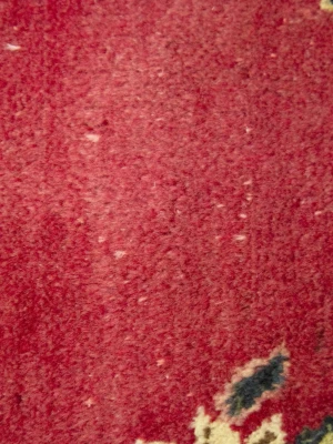 Semi Antique Red Traditional Floral 10X14 Kerman Persian Rug