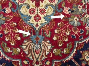 Semi Antique Purple-navy Classic 10X12'5 Tabriz Persian Rug