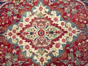 Semi Antique Purple-navy Classic 10X12'5 Tabriz Persian Rug